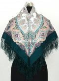 Павлопосадский платок "Сувенир" 1659-9